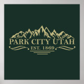 Park City Utah Poster (Vorne)