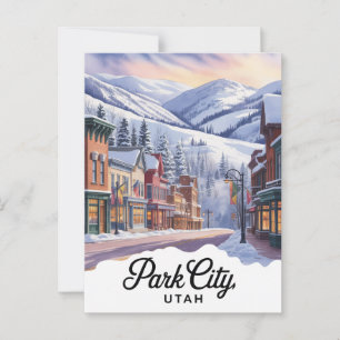 Park City Utah Postkarte