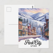Park City Utah Postkarte (Vorne/Hinten)