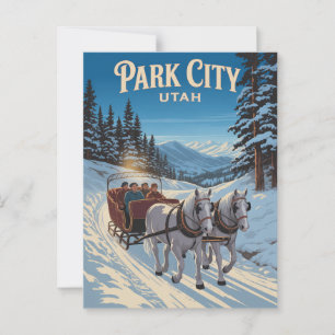 Park City Utah Postkarte