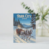 Park City Utah Postkarte (Stehend Vorderseite)