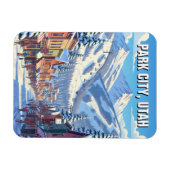 Park City Utah Reise Magnet (Horizontal)
