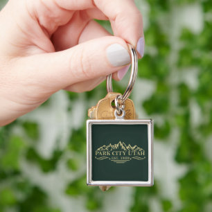Park City Utah Schlüsselanhänger