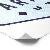 Park City Utah Ski Abzeichen Poster (Ecke)