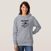 Park City Utah Ski Hoodie (Vorne ganz)