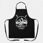 Park City Utah Ski Schürze (Vorderseite)