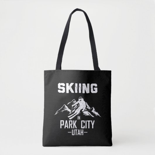 Park City Utah Ski Tasche (Vorderseite)