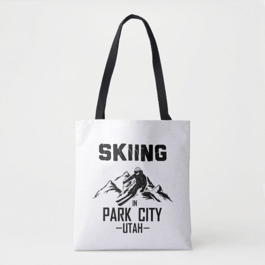 Park City Utah Ski Tasche (Vorderseite)