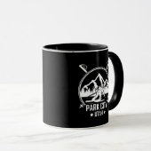 Park City Utah Ski Tasse (VorderseiteRechts)