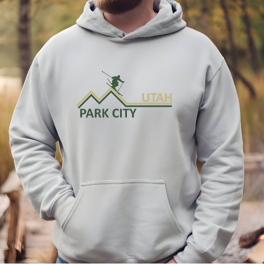 Park City Utah Skigebiet Hoodie