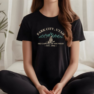 Park City Utah Skigebiete T-Shirt