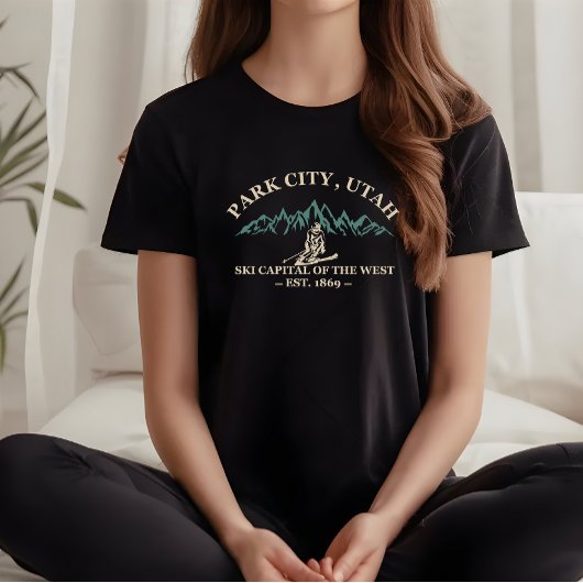 Park City Utah Skigebiete T-Shirt