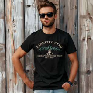 Park City Utah Skigebiete T-Shirt