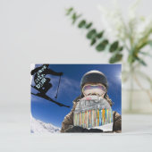 Park City, Utah Snowboard & Ski Postcard Postkarte (Stehend Vorderseite)