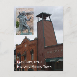 Park City Utah Souvenier Postcard Postkarte