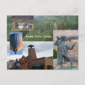 Park City Utah Souvenier Postcard Postkarte (Vorderseite)