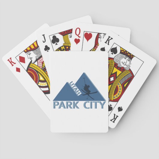 Park City Utah Spielkarten (Rückseite)