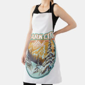 Park City Utah Travel Logo Schürze (InSitu)