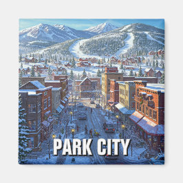 Park City Utah Travel Magnet