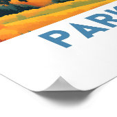 Park City Utah Travel Poster (Ecke)