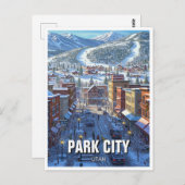 Park City Utah Travel Postkarte (Vorne/Hinten)