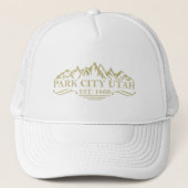 Park City Utah Truckerkappe (Vorderseite)