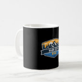 Park City Utah Vintag � Abenteuergeist Kaffeetasse (Vorderseite Links)