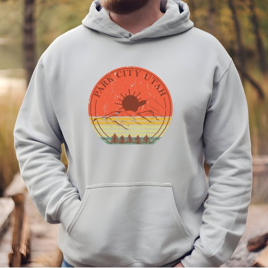 Park City Utah Vintag Hoodie
