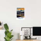 Park City Utah Vintag Poster (Heimbüro)