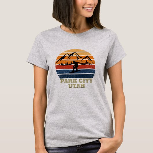 Park City Utah Vintag T-Shirt (Vorderseite)