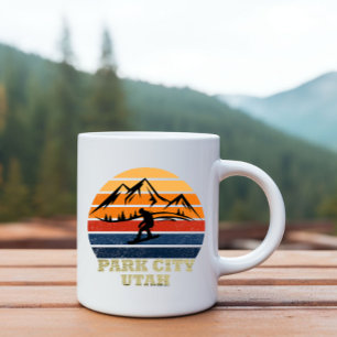 Park City Utah Vintag Tasse