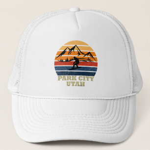 Park City Utah Vintag Truckerkappe