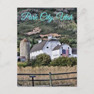 Park- Cityandenken Postkarte