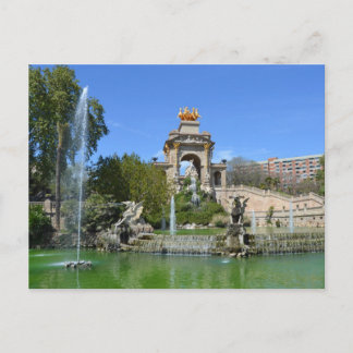 Park Ciutadella Postkarte