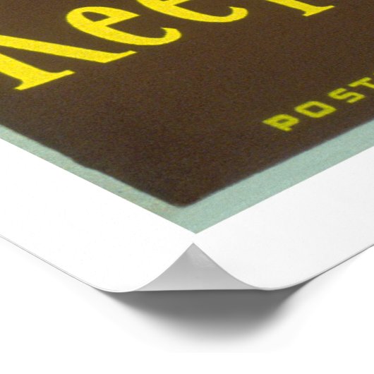 Park Clean 1938 WPA behalten Poster (Ecke)