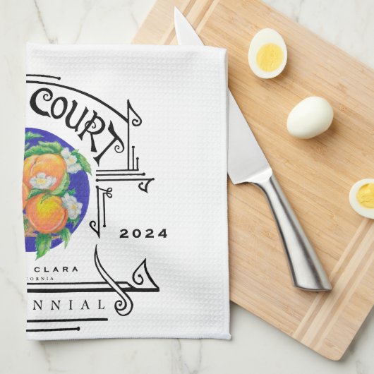 Park Court Centennial Geschirrtuch (Viertel Falte)