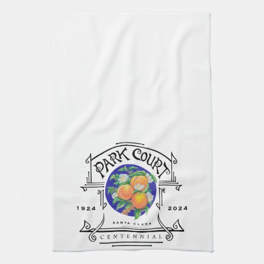 Park Court Centennial Geschirrtuch (Vertikal)