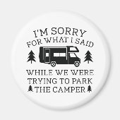 Park Der Camper Magnet (Vorne)