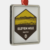 Park der Elven Mile, Colorado Ornament Aus Metall (Rechts)