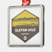 Park der Elven Mile, Colorado Ornament Aus Metall (Links)