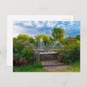 Park der Rose, Kolumbus, Ohio Postkarte (Vorne/Hinten)