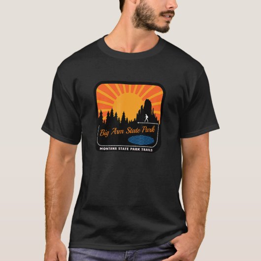 Park der Staat Montana T-Shirt (Vorderseite)