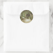 Park des Labyrinths von Horta Runder Aufkleber (Tasche)