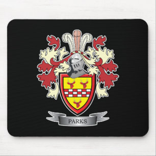 Park-Familienwappen-Wappen Mousepad