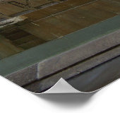 Park Fountain Poster (Ecke)