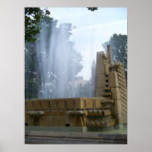 Park Fountain Poster (Vorne)