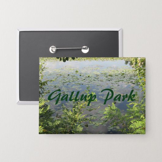 Park/Garten: Button (Vorderseite/Rückseite)