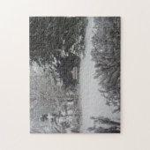 Park/Garten: Parco di Villa dei Cedri Puzzle (Vertikal)