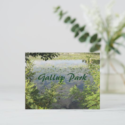 Park/Garten: Postkarte (Stehend Vorderseite)