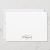 Park-Geburtstags-Party Einladung (Rückseite)